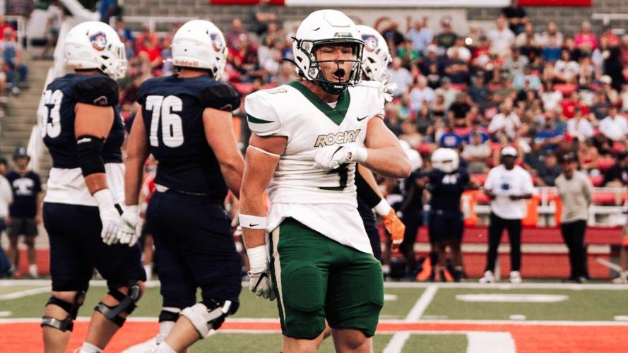 Rocky Football Falls in Season Opener 23-10 to the University of Mary in Glendive