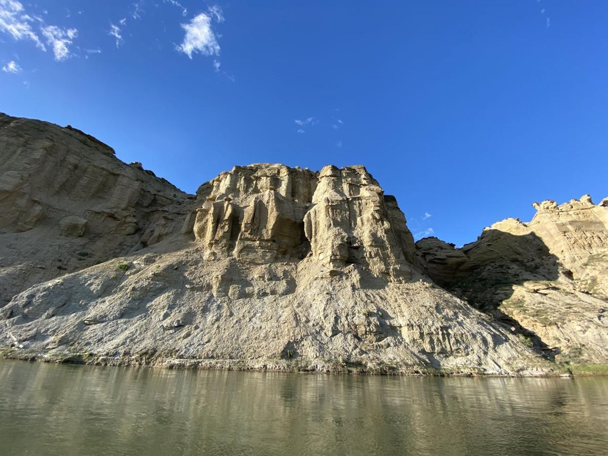 Marias River a paddler
