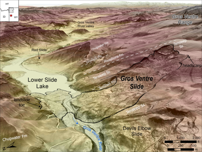 Gros Ventre slide