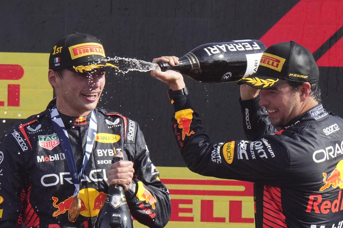 Verstappen charges to Monza victory for record-breaking 10th successive F1  win
