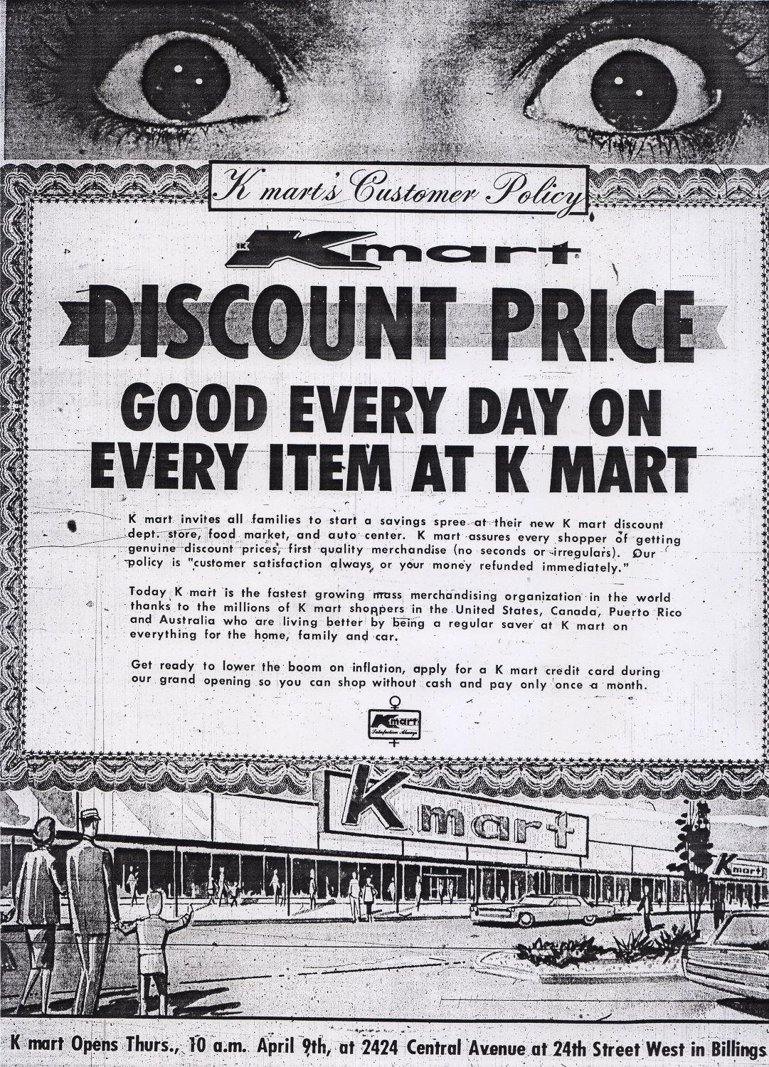 Retrospective Kmart in Billings