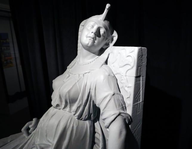 August Rome Statue Montana Tech used 3D printers to replicate historic statute