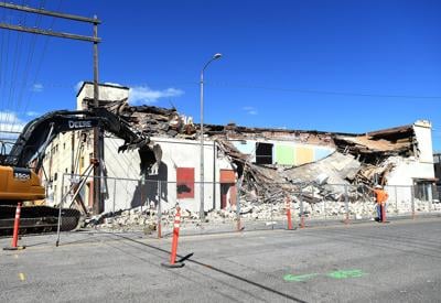 Montana Rescue Mission begins demolition on Granny's Attic building in downtown Billings