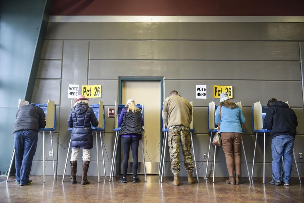 At the polls