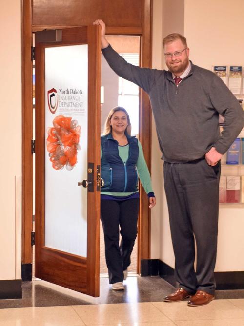 N.D. insurance commissioner is officially world�s tallest
