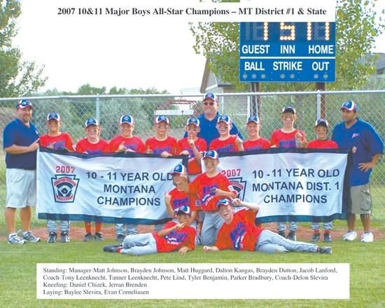 Montana District 1 Little League > Home