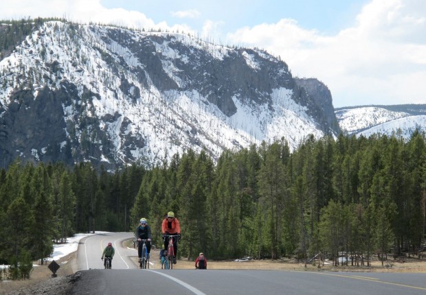 yellowstone bike ride