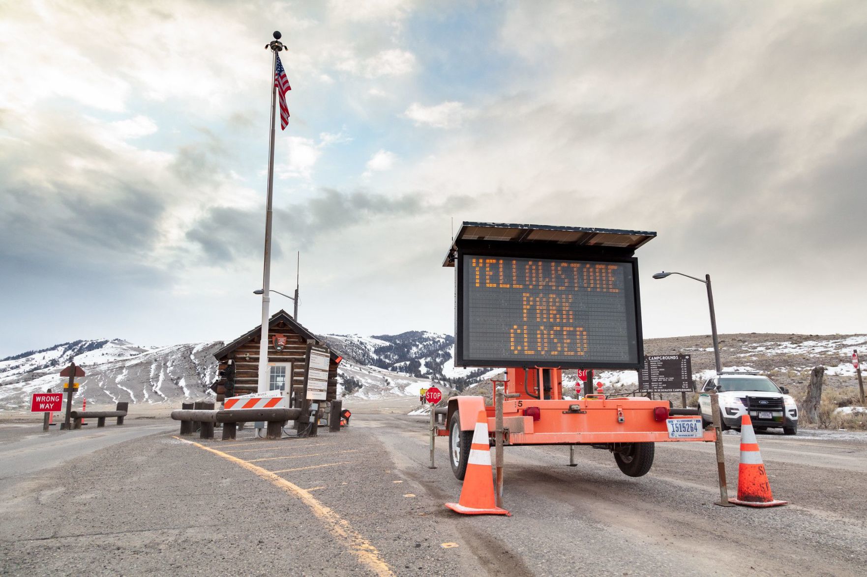 Although closed Yellowstone prepares for future opening