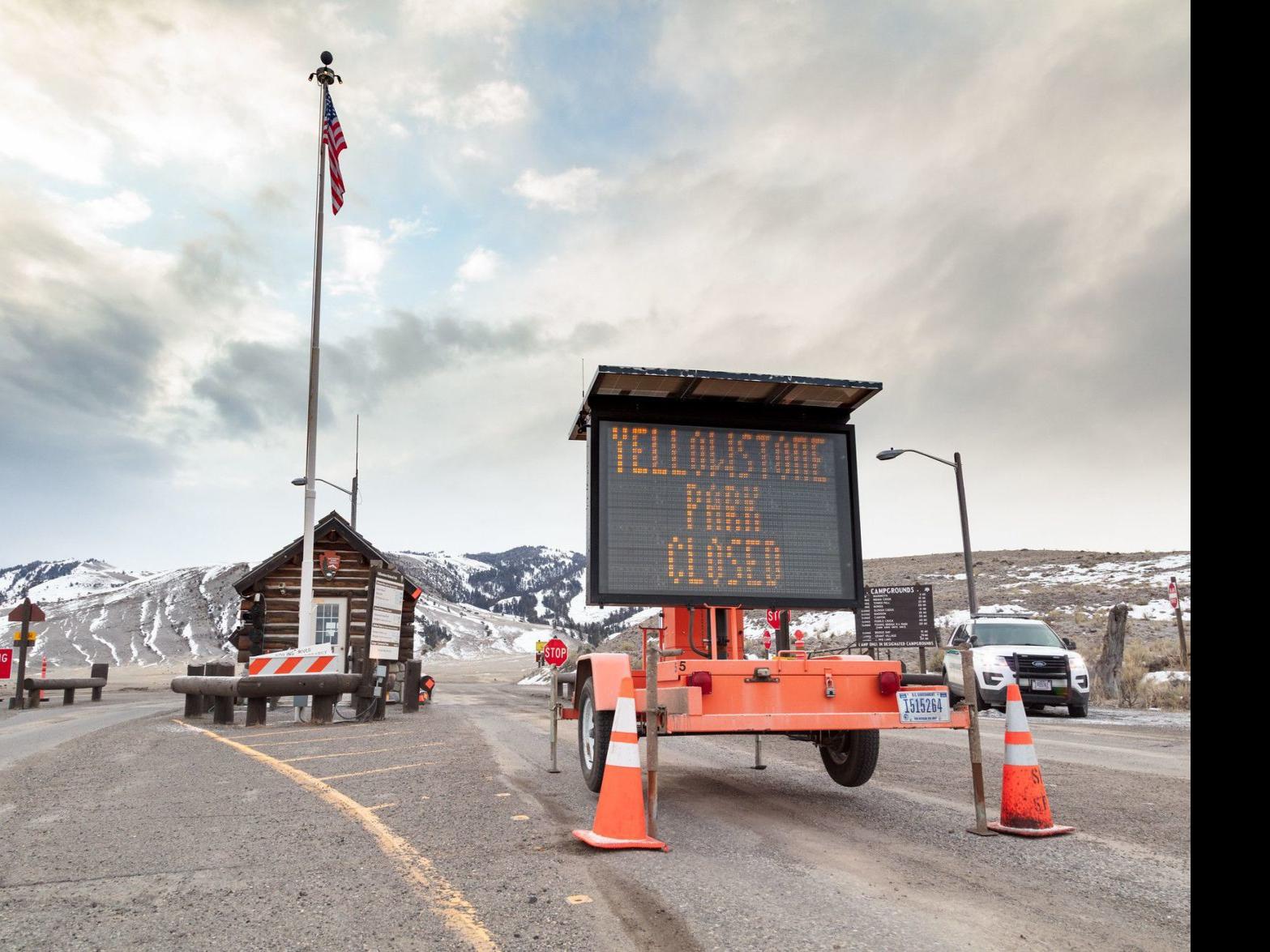 Although Closed Yellowstone Prepares For Future Opening