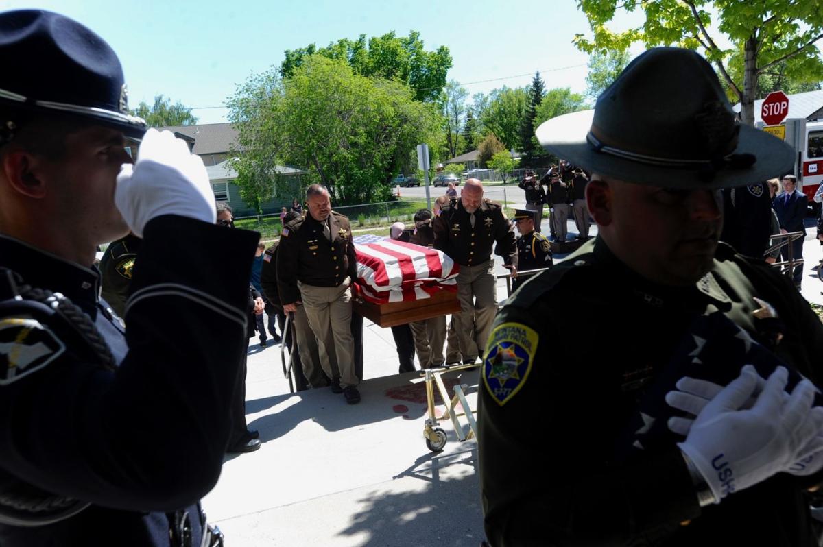 Slain Montana Deputy Mason Moore honored during funeral, law