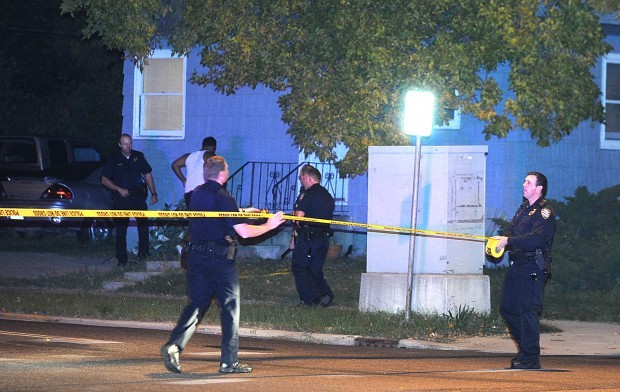Man hit by bullet in drive-by shooting