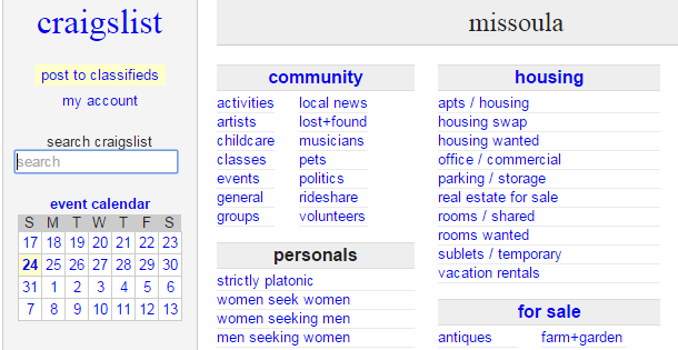 Missoula Montana Craigslist Wallpaper.