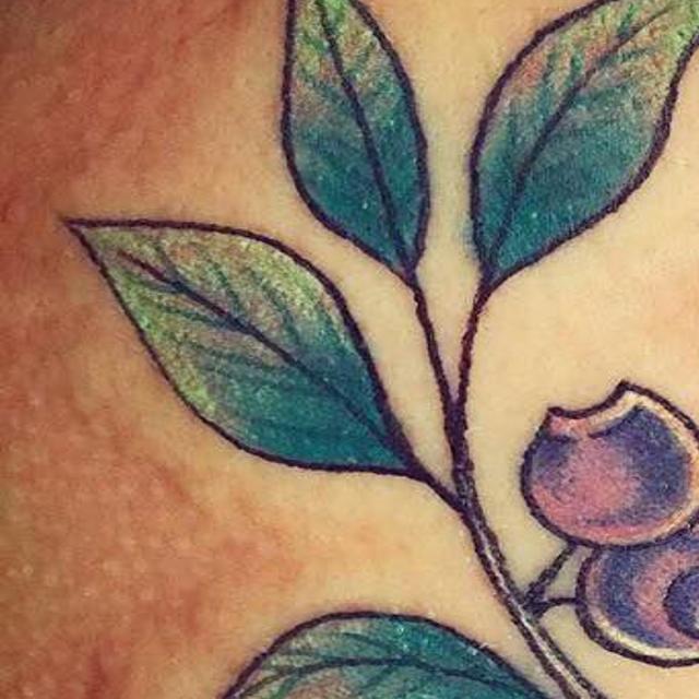 These Montana Tattoos Feature Huckleberries Bitterroot And Paintbrush Montana News Billingsgazette Com