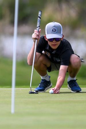 State C Golf: Tight races define day one, Aspen Peterson takes control in girls tournament