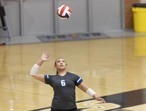 Billings Skyview at Billings West volleyball
