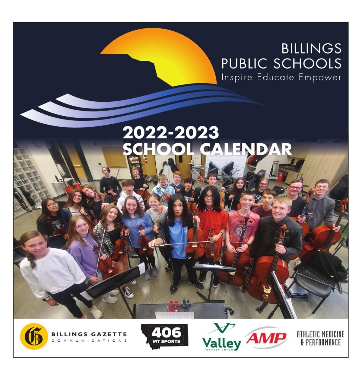 20222023 Billings Public School Calendar 20222023 Billings Public School Calendar