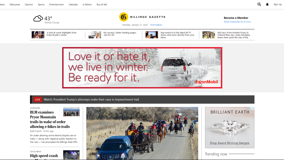 From the editor: The Billings Gazette launches new website design From the editor: The Billings Gazette launches new website design