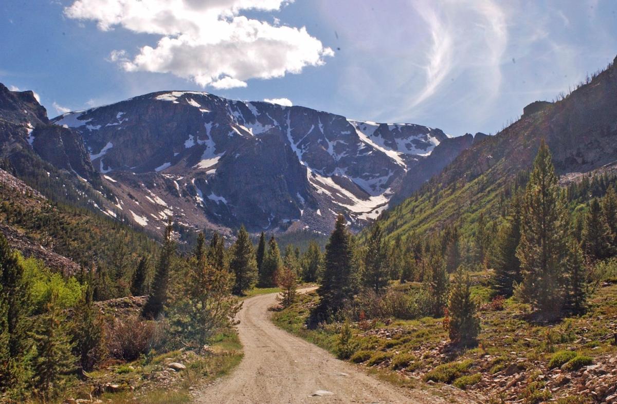Road to Glacier Lake