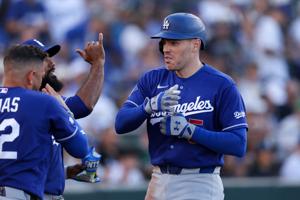 BASEBALL-MLB-ATH-LAD/