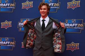 Gavin McKenna taken first overall in NHL Draft by Toronto Maple Leafs