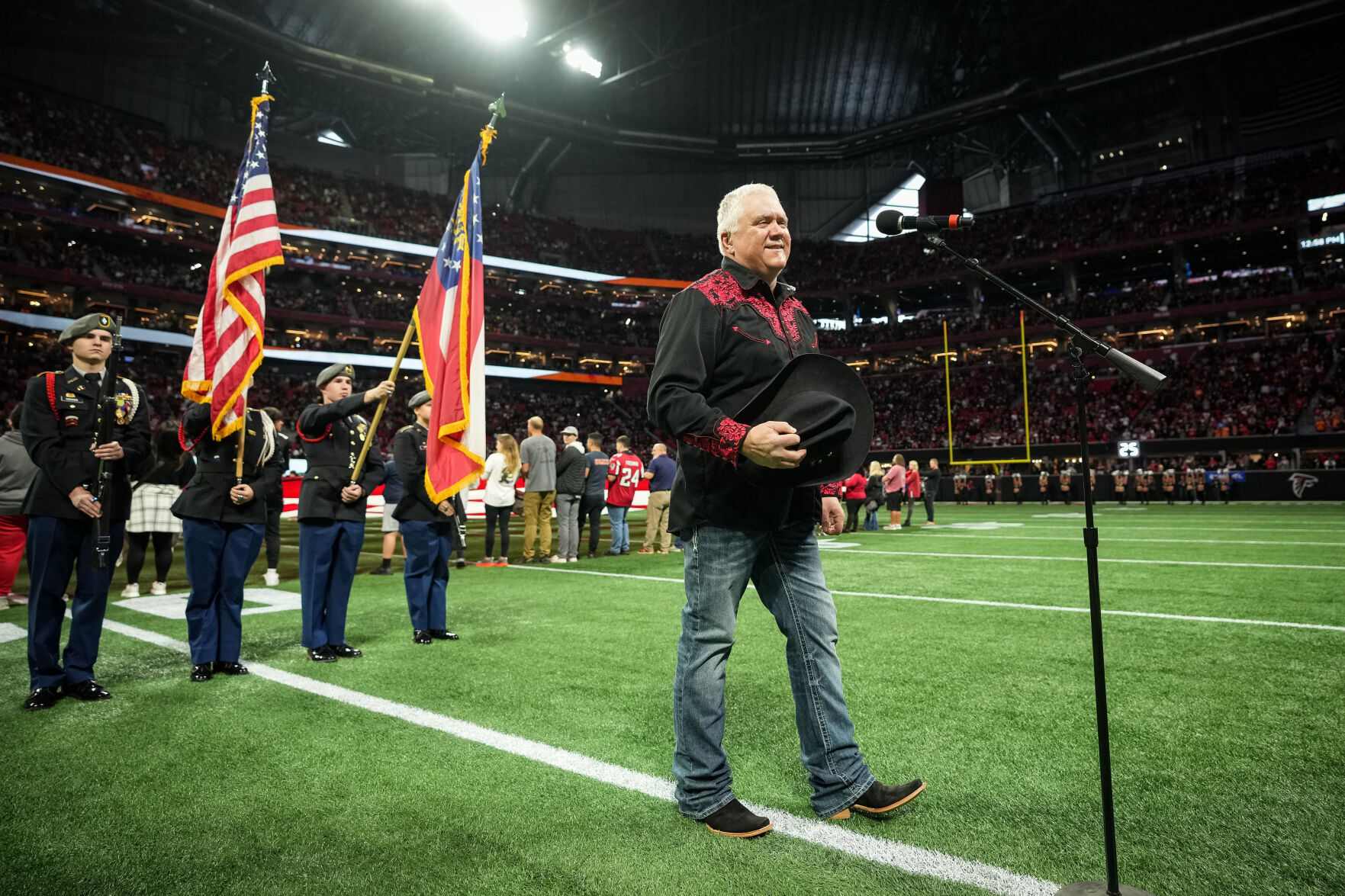 Montana Man Sings National Anthem At Atlanta Falcons Game 