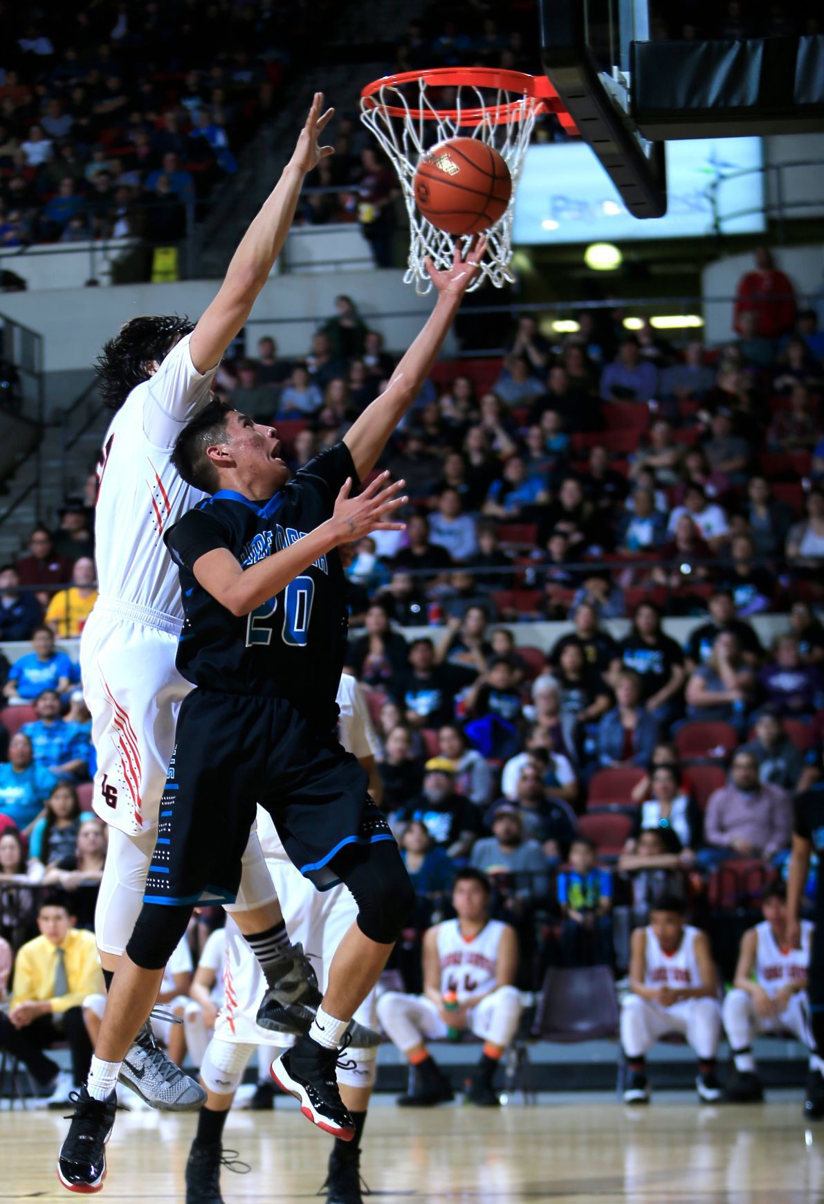 Lame Deer outlasts Lodge Grass for Southern B title Boys Basketball