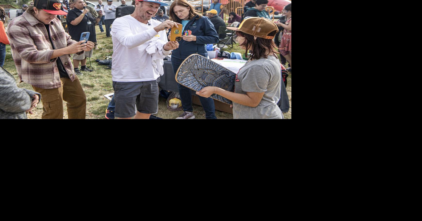 With help from Pearl Jam bassist, new skateparks open in Lodge Grass
