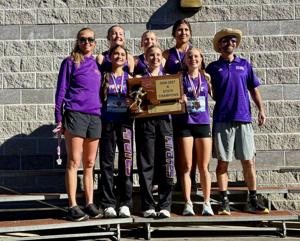 2026 Class A state girls cross country champions — Polson Pirates