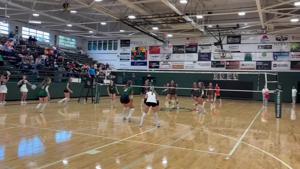 Highlights: Billings Central volleyball rallies to beat Hardin