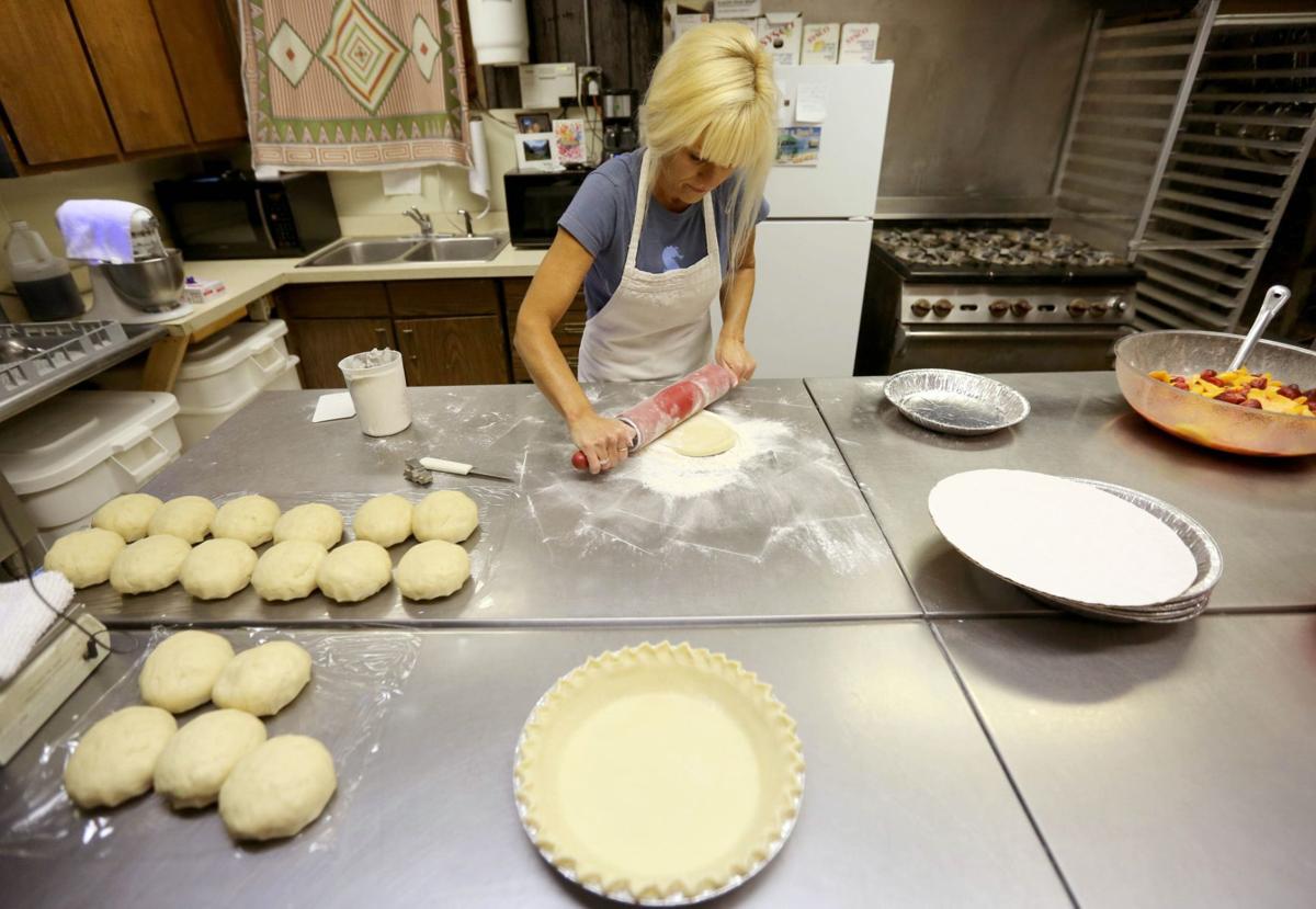 Baker works late nights making Wyoming's most popular pies Wyoming