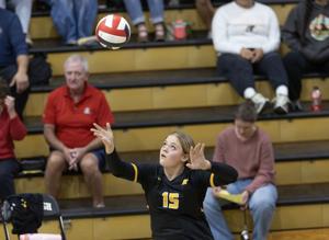 Billings Skyview at Billings West volleyball