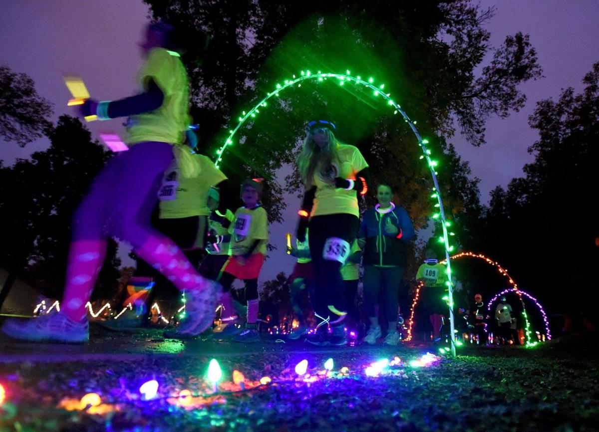 Glow Run lights up the night Local News