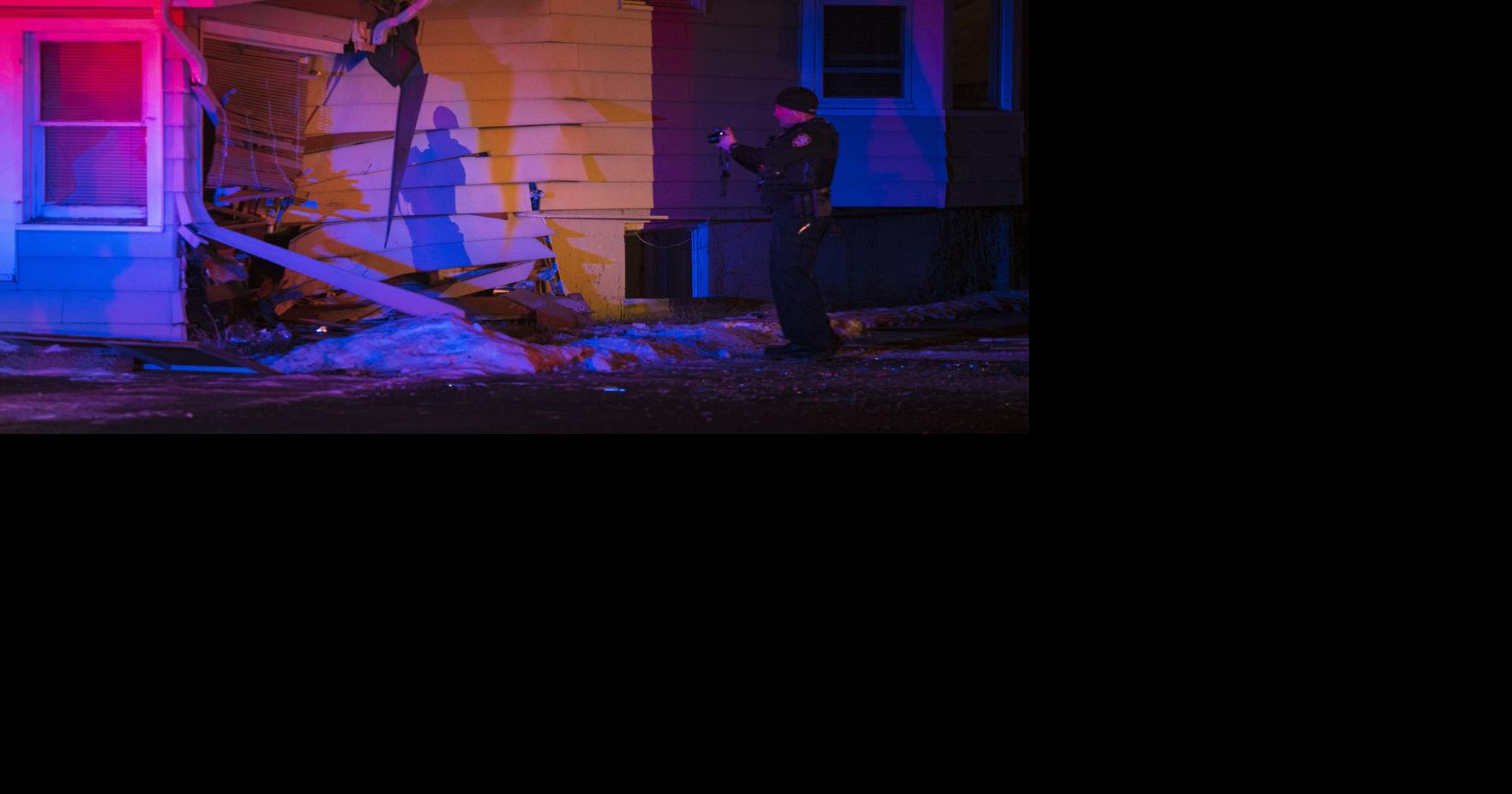 Photos: Car smashes through Broadwater apartment complex