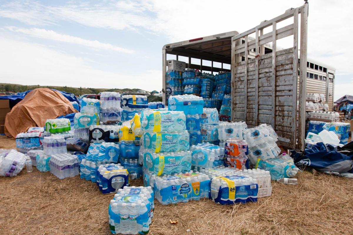 Donated water