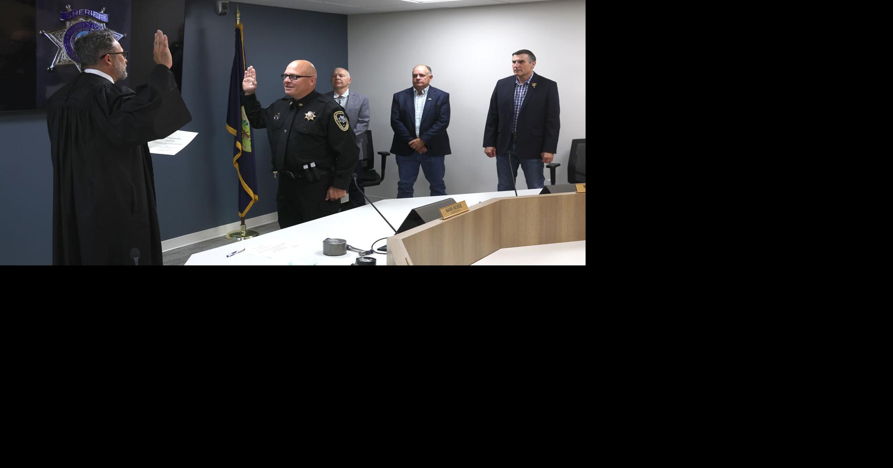 Coverage image for: O’Donnell sworn in as interim Yellowstone County sheriff ahead of November election