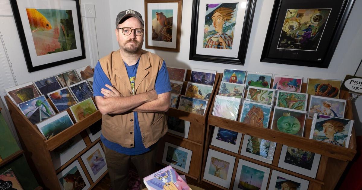 'Love for stories': Award-winning children's book artist finds creative home in Helena