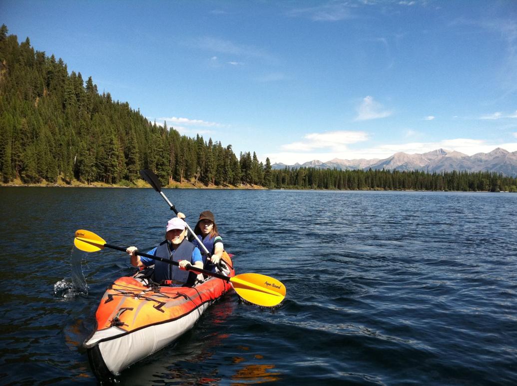 Lindbergh Lake takes boaters deep into Mission Mountains Outdoors