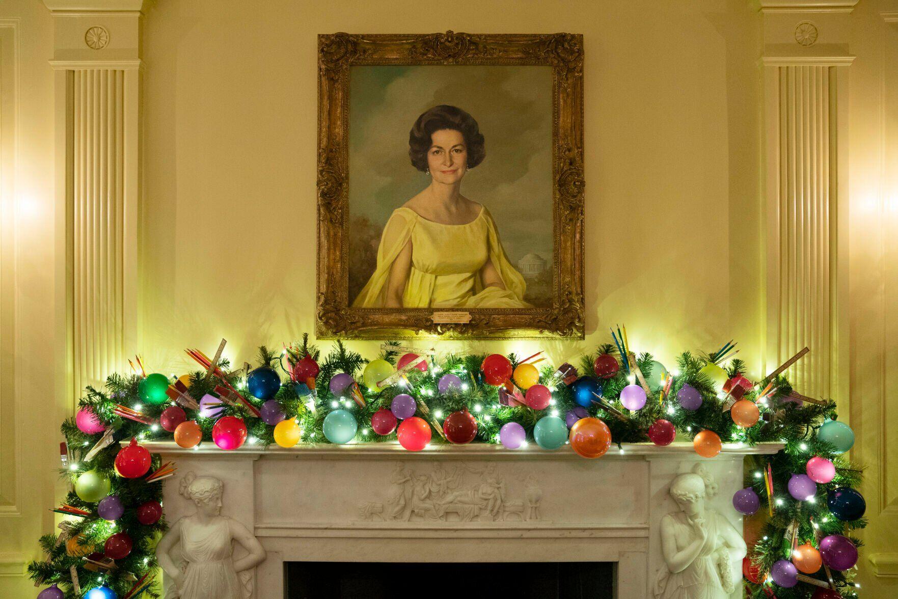 Bidens unveil White House Christmas decorations with 'Gifts from the