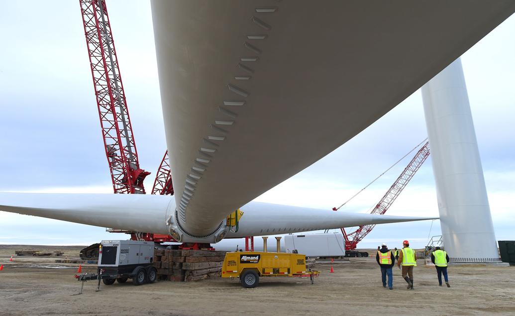 Montana's largest wind farm underway near Miles City