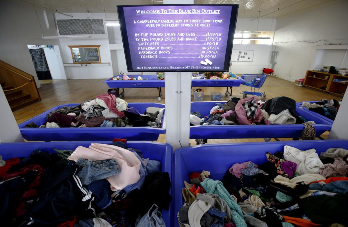 New By The Pound Thrift Store In Billings Recycling Fast Fashion
