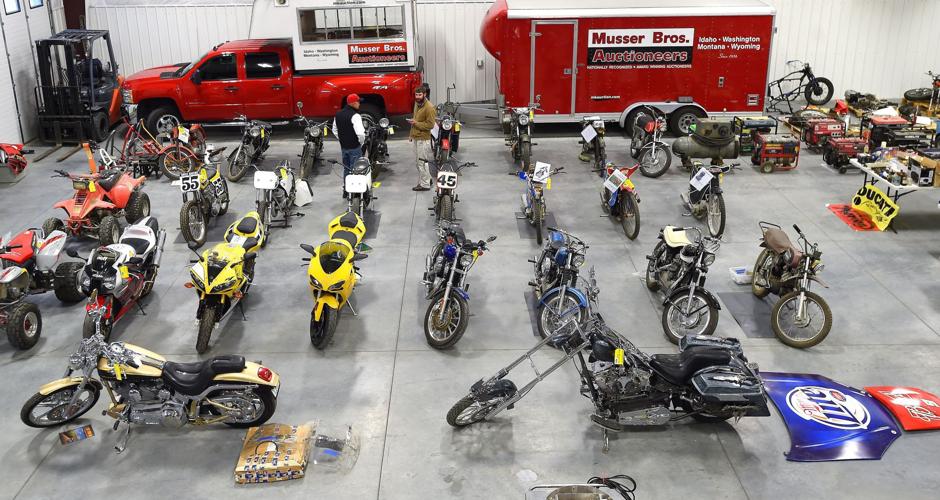 Billings man's massive cache of rare motorcycles goes to auction
