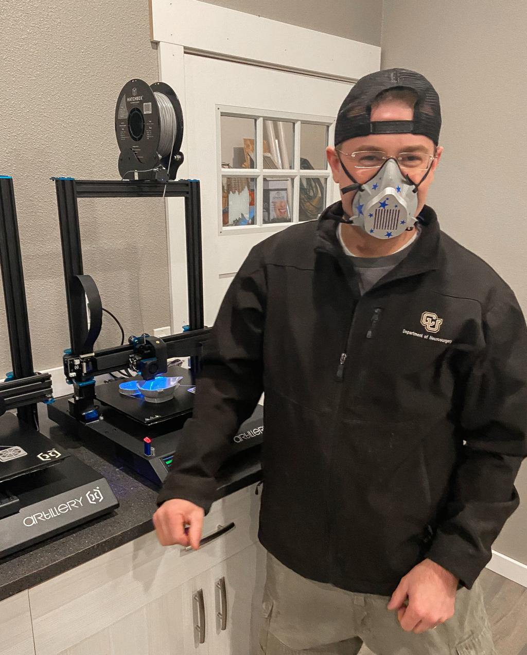 Billings Tinkerers Design Reusable Face Mask For Local Battle