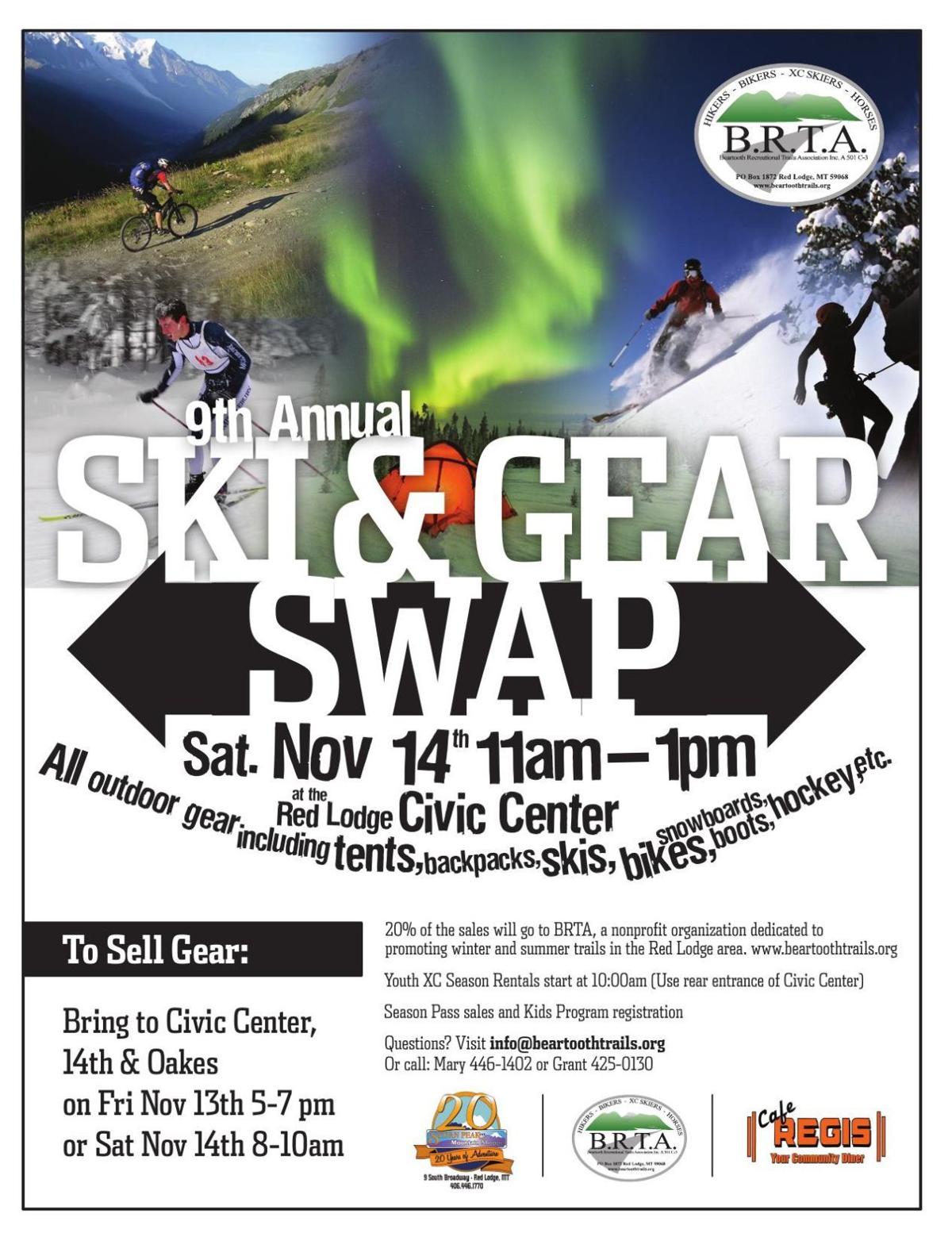 Ski swap flyer