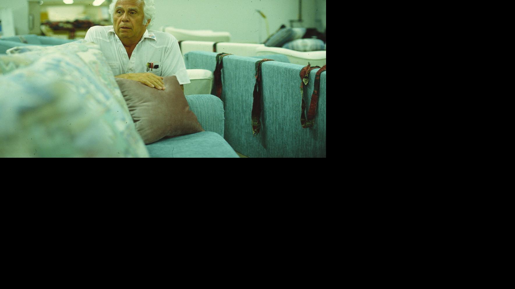 American Furniture Warehouse owner Jake Jabs, 1992