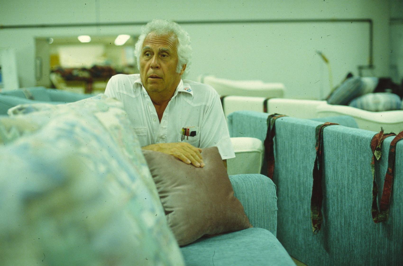 American Furniture Warehouse owner Jake Jabs, 1992