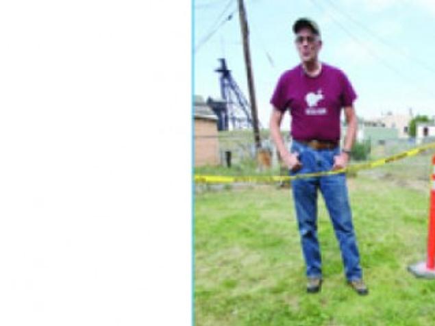 Look Out Down Below Four Foot Sinkhole Opens In Butte Back Yard Montana News Billingsgazette Com