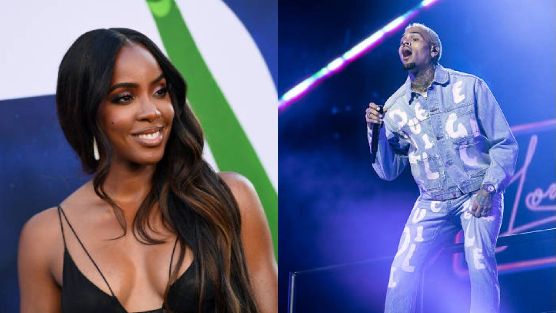 Kelly Rowland Asks AMAs Crowd To "Chill" After Chris Brown Win