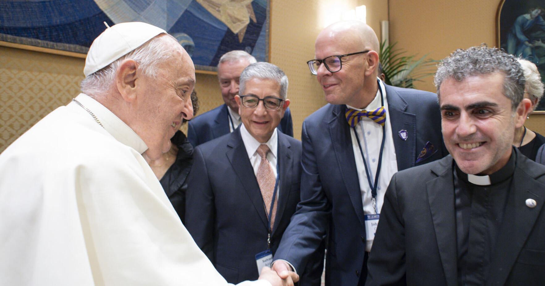 Carroll president feels truly blessed after meeting pope - Vimarsana News
