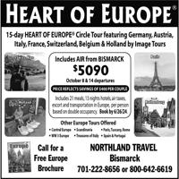 NORTHLAND TRAVEL - Ad from 2024-05-18