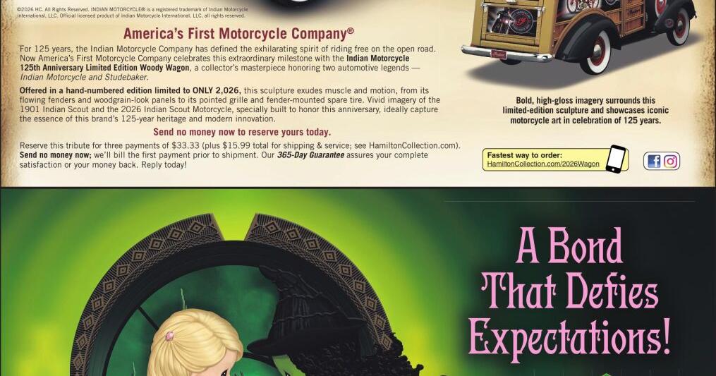 BRADFORD EXCHANGE - MIDWEST LISTS AND MEDIA - Ad from 2026-05-02